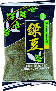 GOLDEN CHEF Grüne Mungbohnen 400g
