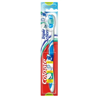 Colgate Triple Action Medium Toothbrush 1 Pack
