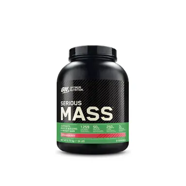 Optimum Nutrition Serious Mass Fraise 2,73 kg (9 portions)