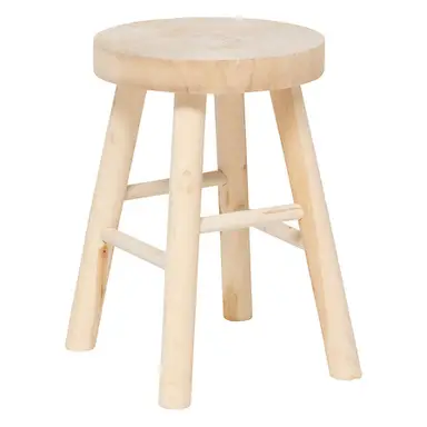 Tabouret d’Appoint en Bois Nyar