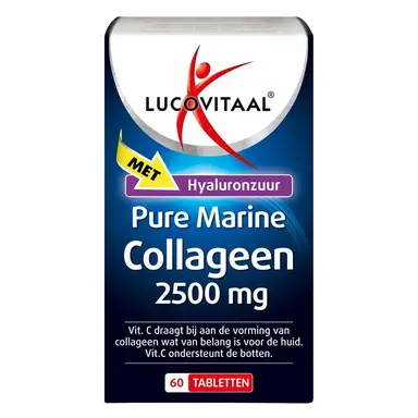 Lucovitaal Collageen 2500mg Puur Marien 60 tabletten