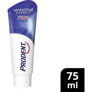Prodent Tandpasta - White System 75 ml.