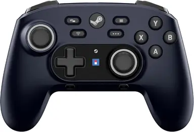 HORI Manette sans fil Horipad Pro Steam pour PC - Noir minuit