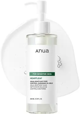 Anua Heartleaf reinigingsolie voor poriënverzorging 200 ml