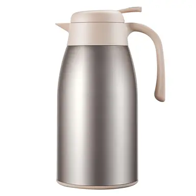 COOKER KING Bouilloire isotherme pour usage domestique Carafe isotherme en acier inoxydable 304 2,3 L (or)