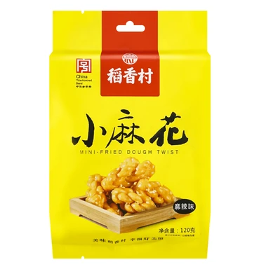 Dao Xiang Cun Mini-Teigtwists, Mala-Geschmack (scharf & betäubend), 120 g
