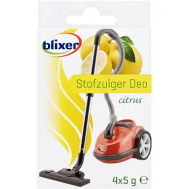 Blixer Stofzuiger Deo - Citrus 4X5 gram