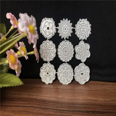 Scrapbooking Die-Cuts for Card Making, Paper Craft Punch Template, Background Embossing Stencils, DIY Album Décor