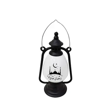 Ramadan Lantern Ornament - Black