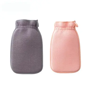 ochama x J.ZAO Ensemble de gants de toilette - Exfoliants, gants de bain - Pour hommes/femmes