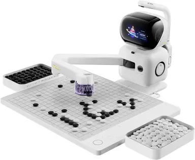 SenseRobot Go Professional – AI-smart go-bord met robotarm, AI met 23 niveaus voor alle spelers, Apex Duel, real-time spelanalyse, Wi‑Fi OTA-updates