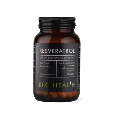 KIKI Health Resveratrol Vegan Daily Wellness Support Capsules - 60 Capsules