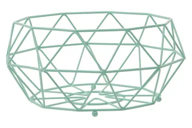 Maison by Premier Green Fruit Basket with Ball Feet