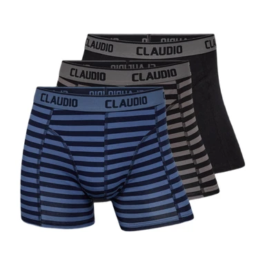 Claudio 3er-Pack Boxershorts Mehrfarbig2 XXL
