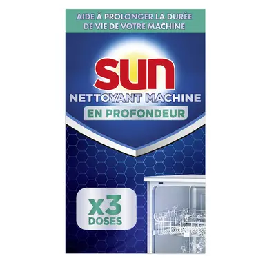 Sun Nettoyant Lave-vaisselle en profondeur 3 x 40 g
