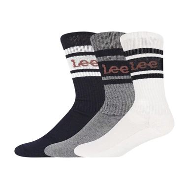 LEE SPORTS sokken LUMSDEN - ecru/grijs melk/rivet marineblauw - 43-46