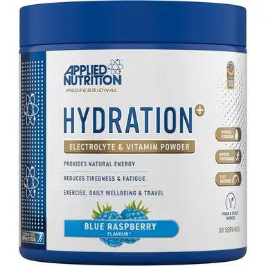 Applied Nutrition Electrolytes Hydration Powder Blue Raspberry Flavour - 240g