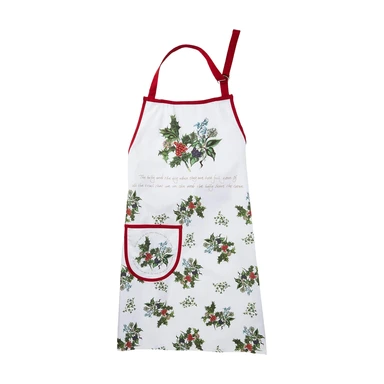 Portmeirion The Holly & The Ivy Cotton Apron – Single