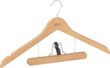 5Five Houten Kledinghanger HANG'SUIT+
