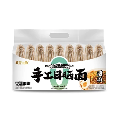 HUI JI Nouilles artisanales Youniyimian (nouilles rondes) 800 g