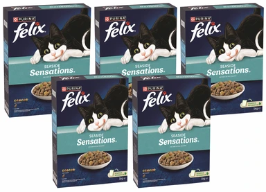 Felix Kattenvoer Droogvoer Seaside Sensations 5 x 1 kg