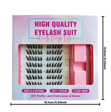 MeoMagic Accessoires wimpers extensions, 10 rijen, 20 248