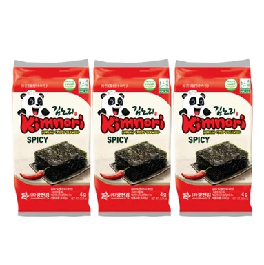 Gekruid Zeewier Pittig 3 x 4 g