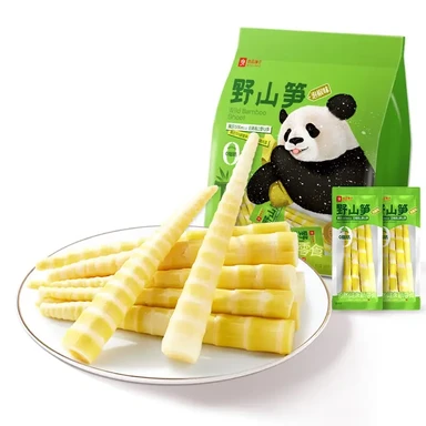 Bestore Pousses de bambou sauvages saveur poivron mariné - 600 g