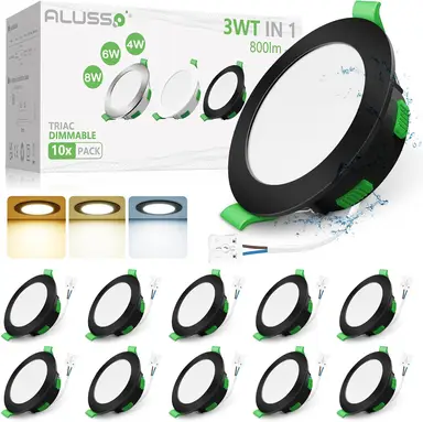 Alusso Luminaire encastré LED, 230 V, 68 mm