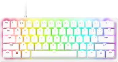 Razer Huntsman V3 Pro Mini Keyboard - White - US Qwerty Layout