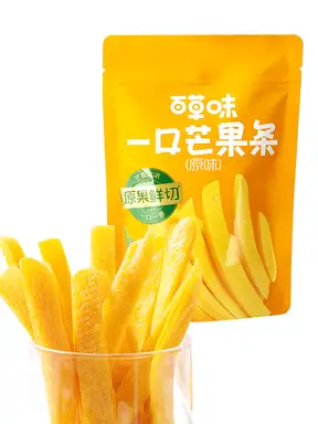 Be&Cheery Ein-Biss-Mango-Sticks (Original Geschmack) 80 g