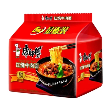 Master Kong Instant Noodles Roasted Beef Flavour 100g*5