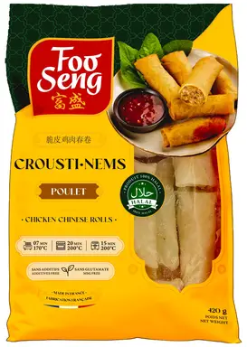Foo Seng Crousti-nems au poulet - 420 g