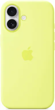 iPhone 17 Silicone Case - Neon Yellow