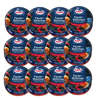 Appel MSC Feuer-Röllchen Heringsfilet 12x200 g