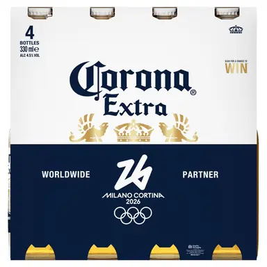 Corona Extra 4.5% Abv 4X330ml