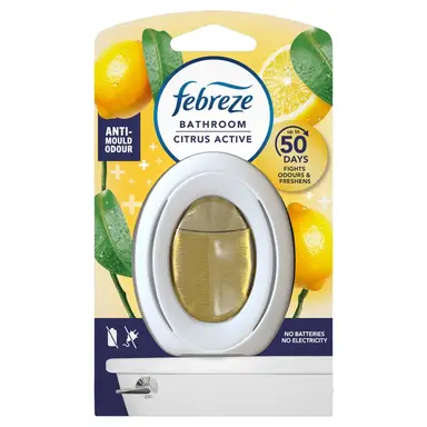 Febreze Bathroom  Air Freshener, Citrus Anti-Mould Odour, 1 per Pack