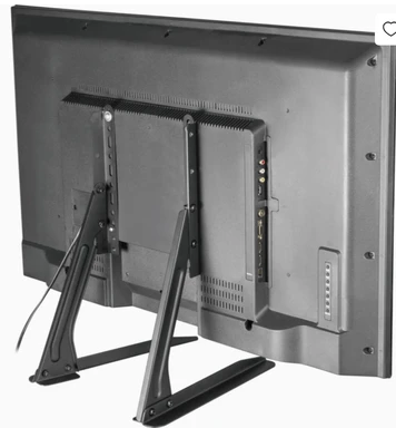 Deltaco Slim Table Stand for TV, 23-70 inch, 50kg, 75x75-800x400mm - Black1