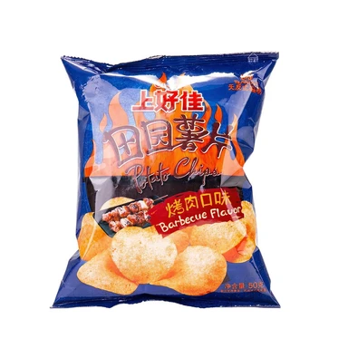 Oishi Potato Chips Barbecue Flavor 50g