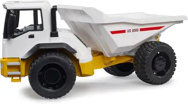 Bruder 03420 - Dump Truck with Tipping Bucket - 1:16 Vehicles, Sand Tipper, Wheel Loader, Shovel Loader, Toy from 2 years.