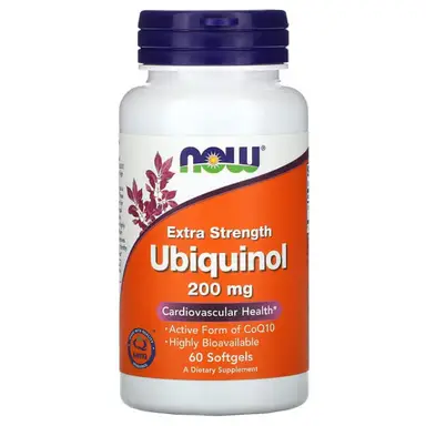 NOW Foods Ubiquinol, 200mg - 60 Softgels