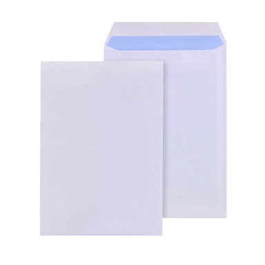 Triplast  A5 Envelopes Paper Self Seal Plain White Pack of 50