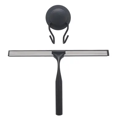 Croydex Stick 'n' Lock Squeegee - Black
