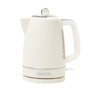Haden Starbeck Kettle, Cord Storage, 1.7L, 3000W, Ivory - 207203