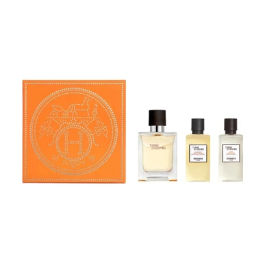 HERMES Terre D'Hermes Set (EDT 50ml + Shower Gel 40ml + After Shave Lotion 40ml)