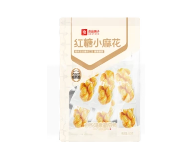 BESTORE Krokante gedraaide frituurdeegsnack met bruine suiker 160 g