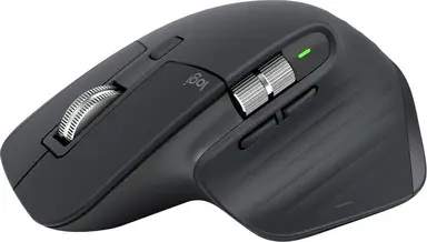 Logitech Mouse MX Master 3S - ergonomic Black MX Mouse