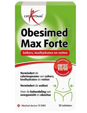 Lucovitaal Obesimed Max Forte 30 tabletten