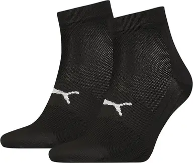 Puma Chaussettes courtes - Noir (2 paires), pointure 39-42