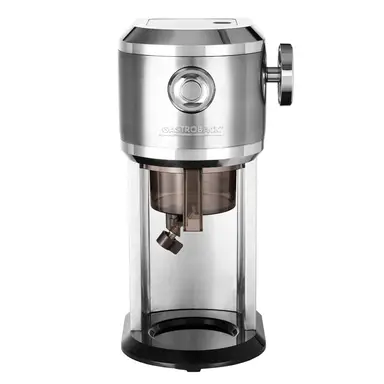 GASTROBACK Design Ice Shaver - Silver, 35W, 200L, Adjustable Shaving Thinkness, Dishwasher Free, 62905